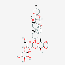 Picture of Ophiogenin 3-O-α-L-rhamnopyranosyl(1→2)[β-D-xylopyranosyl(1→3)]-β-D-glucopyranoside(Standard Reference Material)