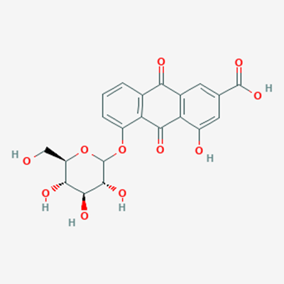 Picture of Rhein-8-O-glucopyranoside(Standard Reference Material)