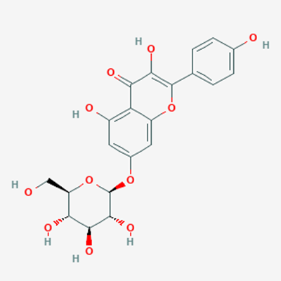 Picture of Kaempferol-7-glucoside; Kaempferol-7-O-β-D-glucopyranoside(Standard Reference Material)