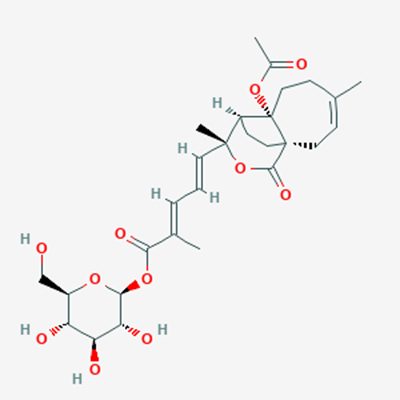 Picture of Pseudolaric Acid A-O-β-D- glucopyranoside(Standard Reference Material)