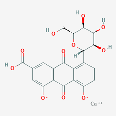 Picture of Rhein-8-O-β-D-glucopyranoside(Standard Reference Material)