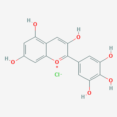 Picture of Delphinidin chloride(Standard Reference Material)