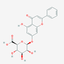 Picture of Chrysin-7-O-β-D-glucuronide(Standard Reference Material)