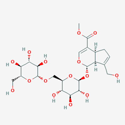 Picture of Genipin 1-O-beta-D-gentiobioside(Standard Reference Material)