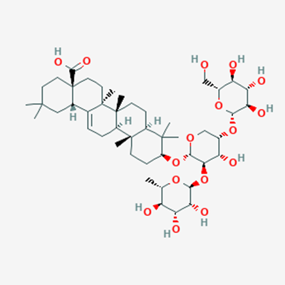 Picture of Oleanolic acid 3-O-β-D-glucosyl-( 1→3)-α-L-ramnosyl(1→2)-α-L-arabinoside	(Standard Reference Material)