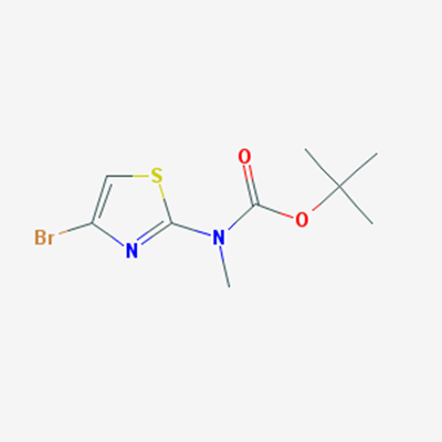 Picture of tert-Butyl (4-bromothiazol-2-yl)(methyl)carbamate