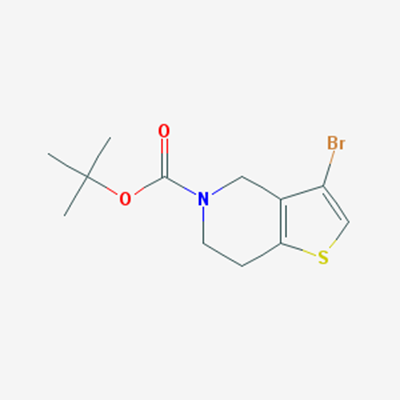 Picture of tert-Butyl 3-bromo-6,7-dihydrothieno[3,2-c]pyridine-5(4H)-carboxylate