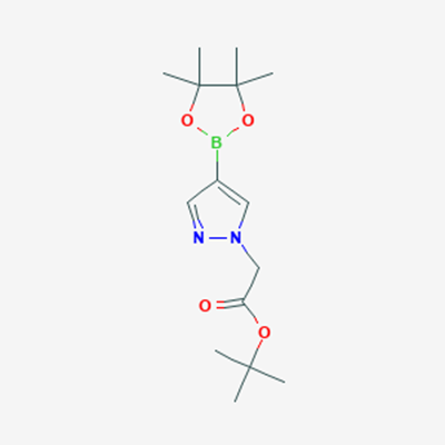 Picture of tert-Butyl 2-(4-(4,4,5,5-tetramethyl-1,3,2-dioxaborolan-2-yl)-1H-pyrazol-1-yl)acetate