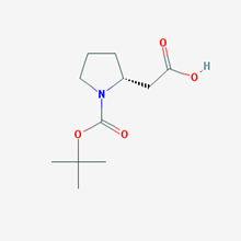 Picture of (R)-2-(1-(tert-Butoxycarbonyl)pyrrolidin-2-yl)acetic acid