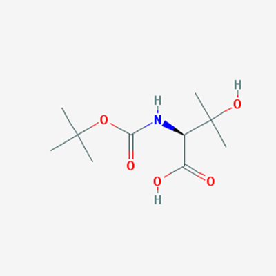 Picture of (S)-2-((tert-Butoxycarbonyl)amino)-3-hydroxy-3-methylbutanoic acid