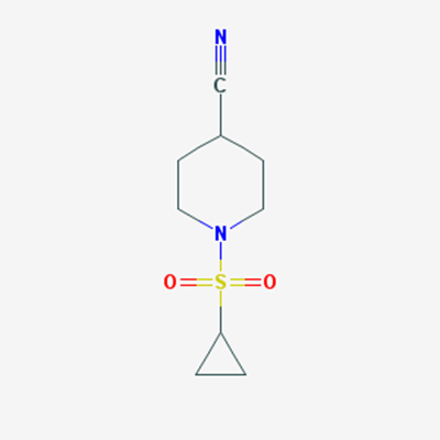 Picture of 1-(Cyclopropylsulfonyl)piperidine-4-carbonitrile