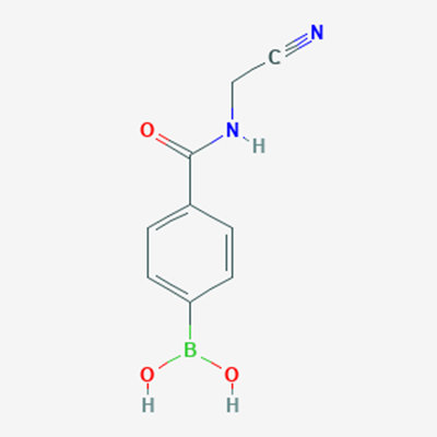 Picture of (4-((Cyanomethyl)carbamoyl)phenyl)boronic acid