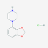 Picture of 1-(Benzo[d][1,3]dioxol-4-yl)piperazine hydrochloride