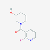 Picture of (2-Fluoropyridin-3-yl)(3-hydroxypiperidin-1-yl)methanone