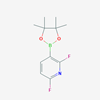 Picture of 2,6-Difluoro-3-(4,4,5,5-tetramethyl-1,3,2-dioxaborolan-2-yl)pyridine