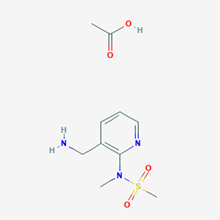 Picture of N-(3-(Aminomethyl)pyridin-2-yl)-N-methylmethanesulfonamide acetate