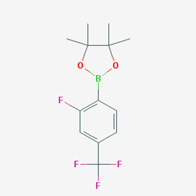 Picture of 2-(2-Fluoro-4-(trifluoromethyl)phenyl)-4,4,5,5-tetramethyl-1,3,2-dioxaborolane