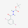 Picture of tert-Butyl 2-(2,5-difluorobenzoyl)hydrazinecarboxylate