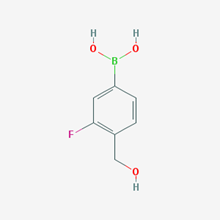 Picture of (3-Fluoro-4-(hydroxymethyl)phenyl)boronic acid