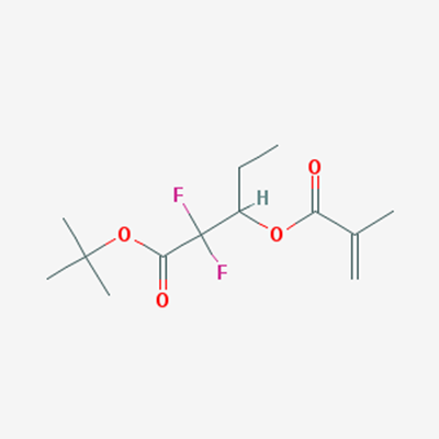 Picture of tert-Butyl 2,2-difluoro-3-(methacryloyloxy)pentanoate