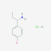 Picture of 1-(4-Fluorophenyl)propan-1-amine hydrochloride