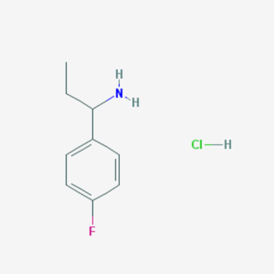 Picture of 1-(4-Fluorophenyl)propan-1-amine hydrochloride