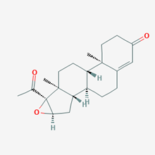 Picture of (6aR,6bS,8aS,8bS,9aR,10aS,10bR)-8b-acetyl-6a,8a-dimethyl-5,6,6a,6b,7,8,8a,8b,9a,10,10a,10b-dodecahydro-1H-naphtho[2,1:4,5]indeno[1,2-b]oxiren-4(2H)-one