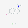 Picture of (S)-5-Fluoro-2,3-dihydro-1H-inden-1-amine hydrochloride