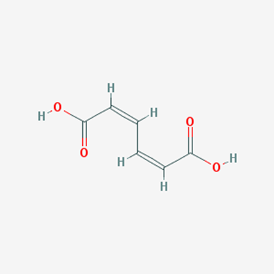 Picture of (2Z,4Z)-Hexa-2,4-dienedioic acid