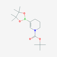 Picture of tert-Butyl 5-(4,4,5,5-tetramethyl-1,3,2-dioxaborolan-2-yl)-3,4-dihydropyridine-1(2H)-carboxylate