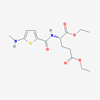 Picture of (S)-Diethyl 2-(5-(methylamino)thiophene-2-carboxamido)pentanedioate