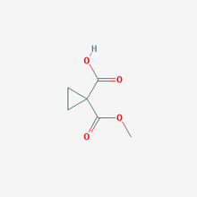 Picture of 1-(Methoxycarbonyl)cyclopropanecarboxylic acid