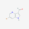 Picture of 6-Bromo-1H-pyrrolo[3,2-b]pyridine-3-carbaldehyde