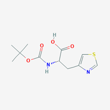 Picture of (S)-2-((tert-Butoxycarbonyl)amino)-3-(thiazol-4-yl)propanoic acid