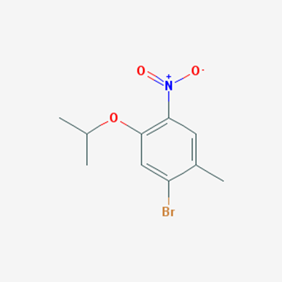 Picture of 1-Bromo-5-isopropoxy-2-methyl-4-nitrobenzene