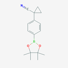 Picture of 1-(4-(4,4,5,5-Tetramethyl-1,3,2-dioxaborolan-2-yl)phenyl)cyclopropanecarbonitrile