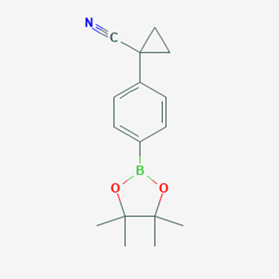 Picture of 1-(4-(4,4,5,5-Tetramethyl-1,3,2-dioxaborolan-2-yl)phenyl)cyclopropanecarbonitrile