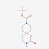 Picture of tert-Butyl 2-oxo-1-oxa-3,9-diazaspiro[5.5]undecane-9-carboxylate