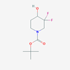 Picture of tert-Butyl 3,3-difluoro-4-hydroxypiperidine-1-carboxylate