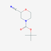 Picture of tert-Butyl 2-cyanomorpholine-4-carboxylate