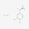 Picture of (S)-1-(3-Bromo-4-fluorophenyl)ethanamine hydrochloride