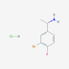 Picture of (S)-1-(3-Bromo-4-fluorophenyl)ethanamine hydrochloride