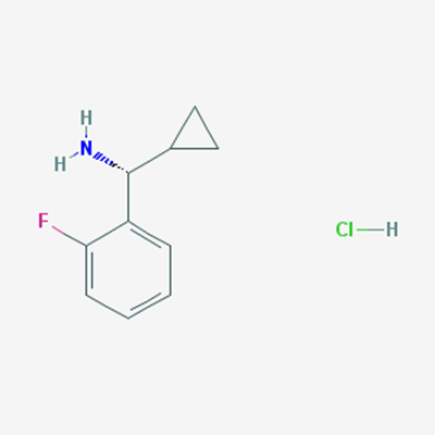 Picture of (R)-Cyclopropyl(2-fluorophenyl)methanamine hydrochloride