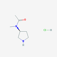 Picture of (S)-N-Methyl-N-(pyrrolidin-3-yl)acetamide hydrochloride