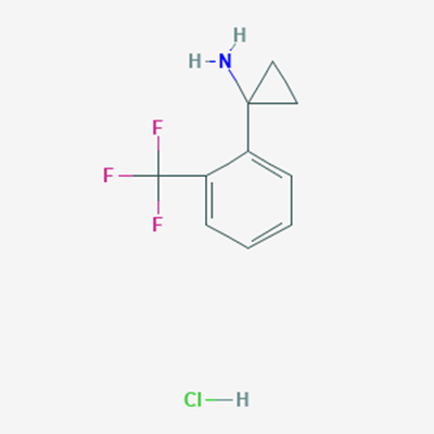 Picture of 1-(2-(Trifluoromethyl)phenyl)cyclopropanamine hydrochloride