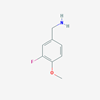 Picture of (3-Fluoro-4-methoxyphenyl)methanamine