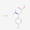 Picture of (S)-Methyl 3-amino-3-(4-bromophenyl)propanoate hydrochloride