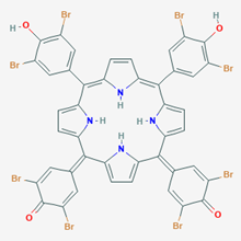 Picture of Tetra(3,5-dibromo-4-hydroxyphenyl)porphyrin