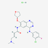 Picture of (S)-N-(4-((3-Chloro-4-fluorophenyl)amino)-7-((tetrahydrofuran-3-yl)oxy)quinazolin-6-yl)-4-(dimethylamino)but-2-enamide hydrochloride(1:x)