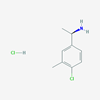 Picture of (R)-1-(4-Chloro-3-methylphenyl)ethanamine hydrochloride